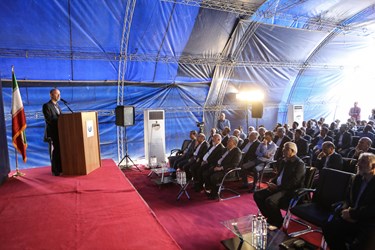 آیین افتتاح و بهره برداری بخشی از طرح جامع آبرسانی تهران (قمربنی هاشم)
