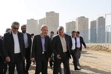 آیین افتتاح و بهره برداری بخشی از طرح جامع آبرسانی تهران (قمربنی هاشم) 