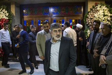 حضورمحمد طاهری درمراسم ترحیم پدر مصطفی صابرخراسانی