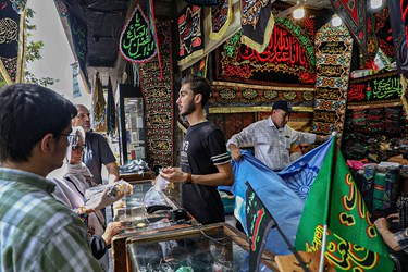 سرزمین ایران سیاه پوش در عزای حسین (ع) /تهران