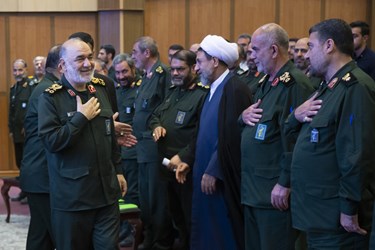 حضور سردار سرلشکر حسین سلامی فرمانده کل سپاه پاسداران در آئین اختتامیه نمایشگاه عملکرد و پیشرفت تحقق محله اسلامی بسیج