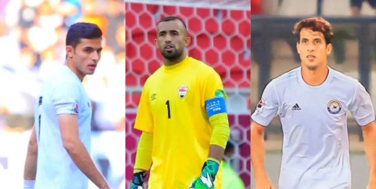 سه بازیکن عراقی در راه آبادان