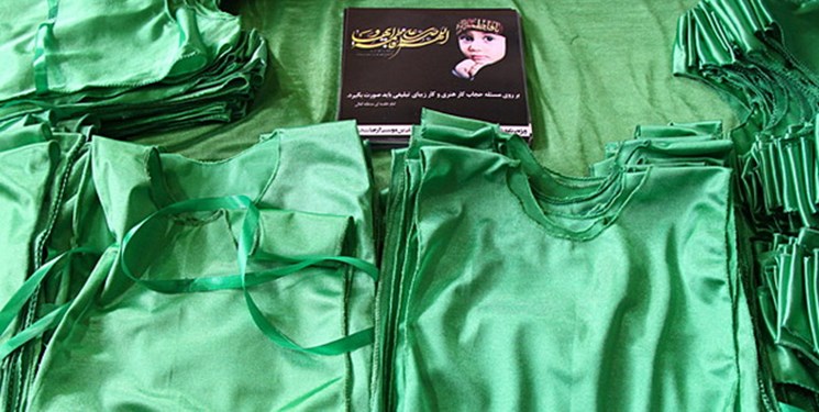تهیه ۲۰ هزار لباس برای مراسم شیرخوارگان حسینی در یزد