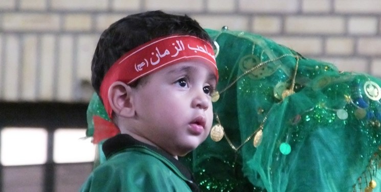 زنان و خردسالان گچسارانی در مراسم شیرخوارگان حسینی+فیلم و تصاویر