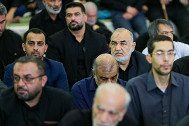 سردار حسین سلامی  فرمانده کل سپاه در نخستین  نماز جمعه ماه  محرم در مصلی  تهران