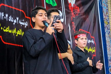 تجمع «نوجوانان عاشورایی» در ساری