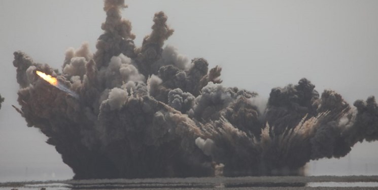 انهدام اهداف دشمن با بمب یاسین 90 در رزمایش اقتدار هوایی ارتش