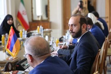  دیدارآرارات میرزویان وزیر امور خارجه ارمنستان  با  وزیر امور خارجه