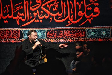 مداحی حاج حمید دادوندی در روضه خانگی موکب  الحسین