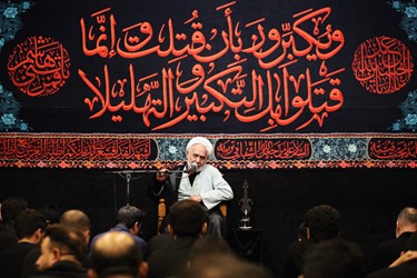 روضه خوانی حجت‌الاسلام و المسلمین اهری در روضه خانگی موکب  الحسین