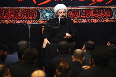 سخنرانی حجت‌الاسلام و المسلمین حامد کاشانی در روضه خانگی موکب  الحسین