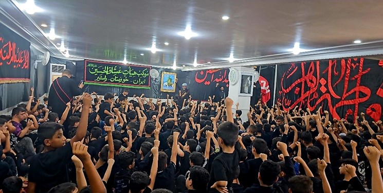 تجمع حسینی بیش از۸۵۰ موکب‌دار نوجوان در رامشیر+تصاویر