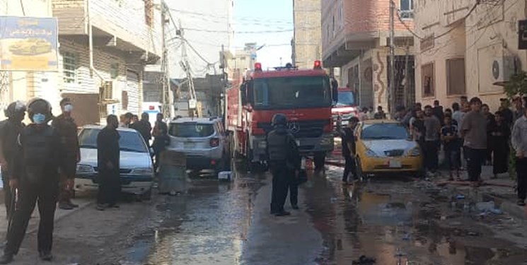 حادثه آتش‌سوزی در هتل محل اقامت زائران ایرانی در نجف اشرف