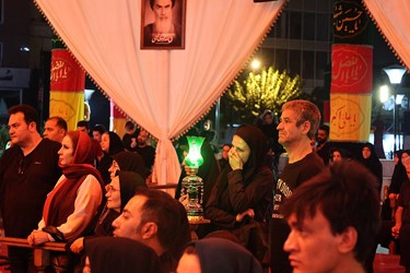 اجرای تعزیه ماه محرم در میدان هفتم تیر تهران 