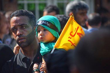 راهپیمایی هفتم محرم در سرینگر کشمیر