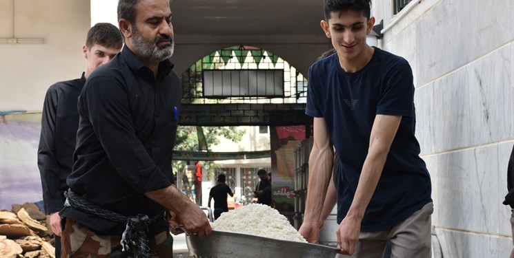 ۷۲ دیگ هرکدام به نام یکی از یاران باوفای کربلا