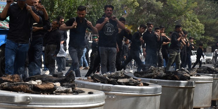 ۷۲ دیگ هرکدام به نام یکی از یاران باوفای کربلا