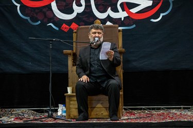 مرثیه خوانی سعید حدادیان در مراسم عزاداری روز تاسوعا دانشگاه تهران