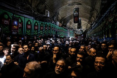 تاسوعای حسینی (ع) در بازار تهران