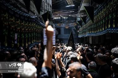 Mourners Mark Tasua of Imam Hossein (AS) in Tehran