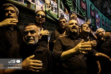 Mourners Mark Tasua of Imam Hossein (AS) in Tehran