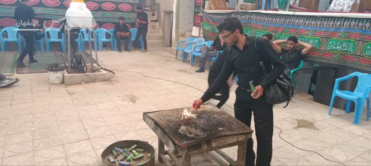 چهل و یک منبری، نذری به یاد اسرای کربلا+عکس و فیلم