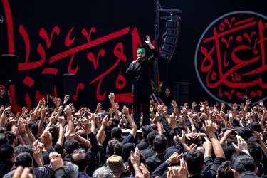 مداحی محمد رضا نوشه ور  در عزاداری عاشورای حسینی در امامزاده صالح (ع)