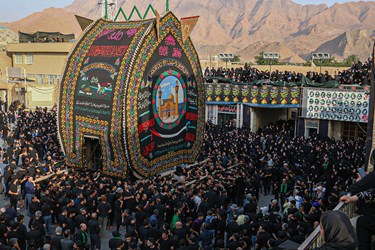 آئین «نخل گردانی» در تَفت