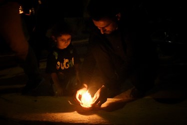 شبِ شامِ غریبانِ حسینی در روستای روئین اسفراین