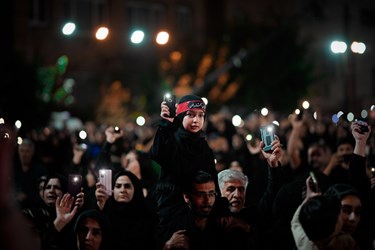 عزاداری شام غریبان در هیات ریحانه الحسین