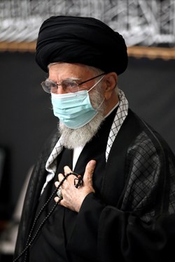 آخرین شب مراسم عزاداری ماه محرم در حسینیه امام خمینی(ره)