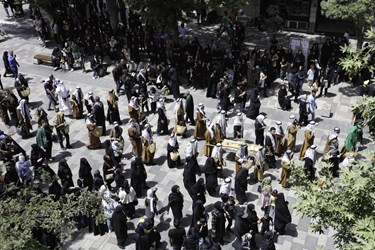  آئین حرکت نمادین طایفه بنی اسد در «همدان»