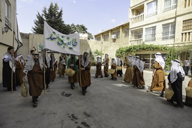  آئین حرکت نمادین طایفه بنی اسد در «همدان»