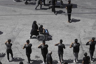  آئین حرکت نمادین طایفه بنی اسد در «همدان»