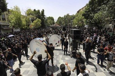  آئین حرکت نمادین طایفه بنی اسد در «همدان»