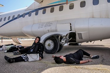  مانور طرح اضطراری فرودگاه شهید دستغیب شیراز 