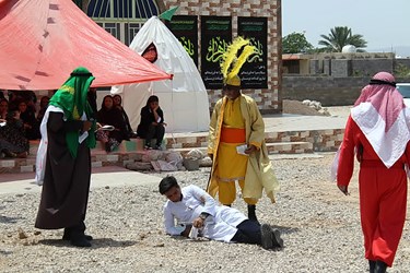 مراسم تعزیه خوانی در فارغان