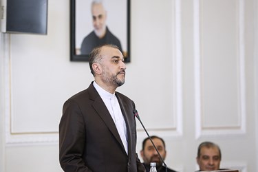 حسین امیرعبداللهیان وزیر امور خارجه ایران 