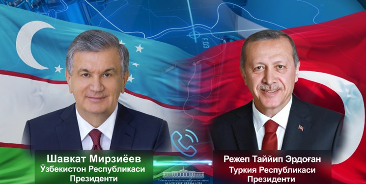 اوضاع منطقه محور رایزنی رؤسای جمهور ازبکستان و ترکیه