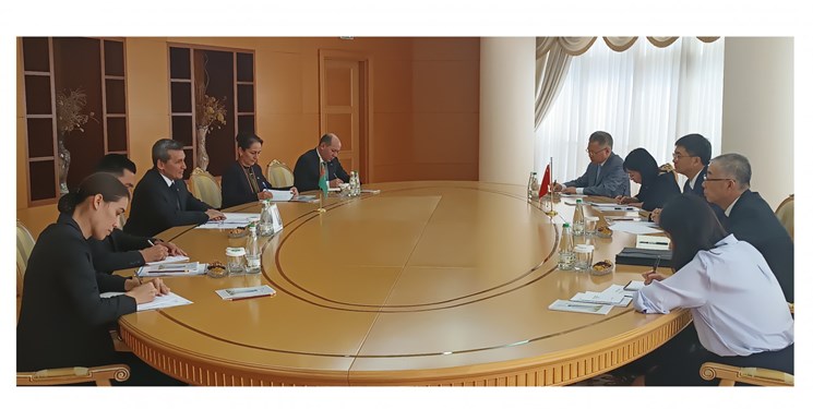 تأکید مقامات ترکمنستان و چین بر توسعه روابط و مشارکت راهبردی