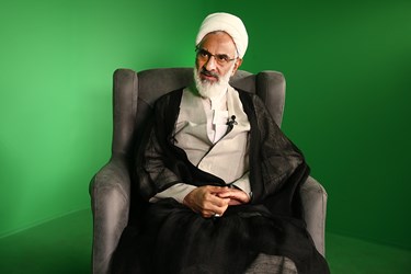 حضورحجت‌الاسلام عبدالله حاجی‌ صادقی نماینده ولی فقیه در سپاه پاسداران در استودیوی خبرگزاری فارس