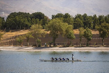 بازدید مناف هاشمی دبیر کل کمیته ملی المپیک از اردوی تیم های ملی کشتی و قایقرانی