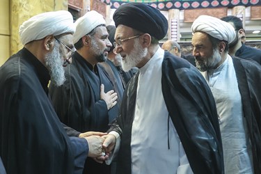 حجت الاسلام سید علی قاضی عسگر در مجلس ترحیم آیت‌الله حاج شیخ یدالله رحیمیان