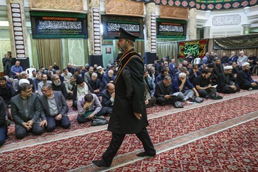 مجلس ترحیم آیت‌الله حاج شیخ یدالله رحیمیان در مسجد امام صادق (ع)
