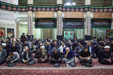 مجلس ترحیم آیت‌الله حاج شیخ یدالله رحیمیان در مسجد امام صادق (ع)