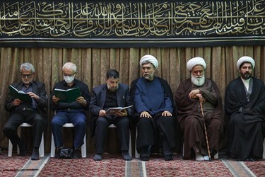 مجلس ترحیم آیت‌الله حاج شیخ یدالله رحیمیان در مسجد امام صادق (ع)