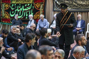 مجلس ترحیم آیت‌الله حاج شیخ یدالله رحیمیان در مسجد امام صادق (ع)