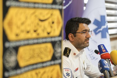 سخنرانی محمداسماعیل توکلی رئیس مرکز اورژانس تهران