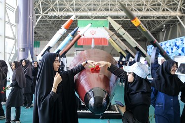 بازدید دانش آموزان از پارک ملی هوافضا تهران