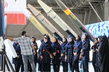 بازدید دانش آموزان از پارک ملی هوافضا تهران